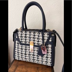 Guess Tweed Satchel